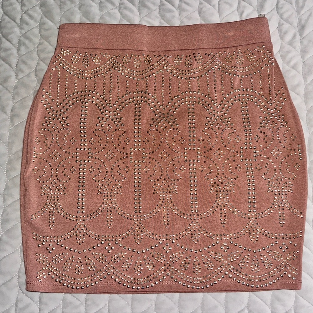 Studded skirt